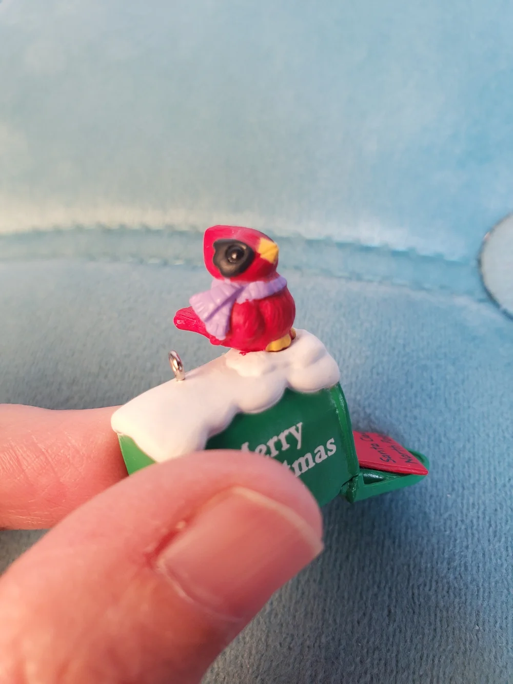 2014 Hallmark Keepsake Mini Ornament Santa Has Mail QXM8523